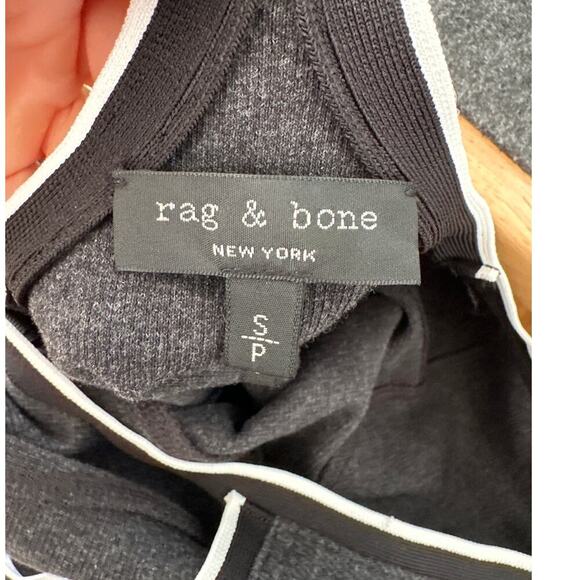 Rag & Bone Watts Racerback Ribbed Knit Midi Dress, Size SP, EUC - Picture 3 of 7